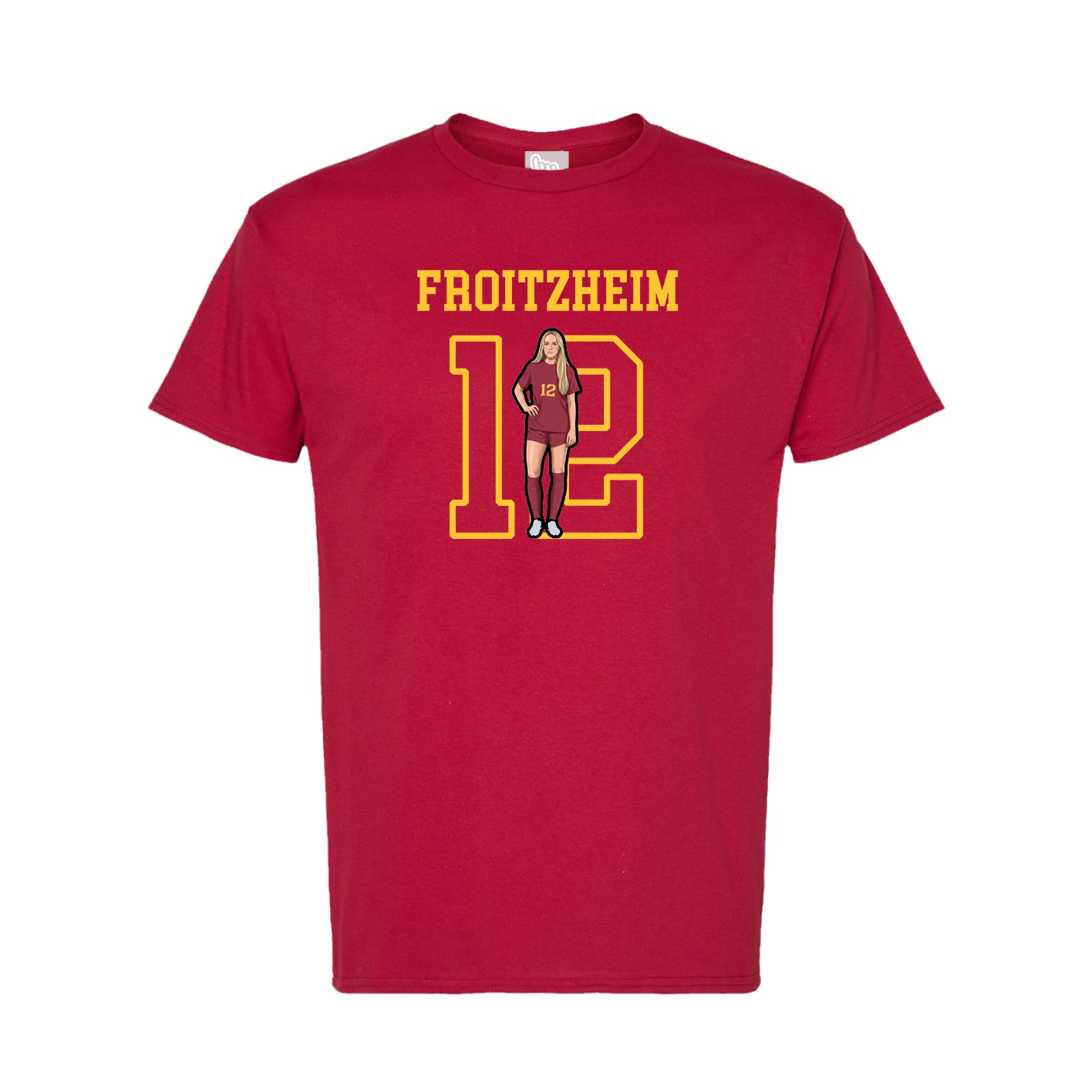 Tee — Shirsey in Crimson