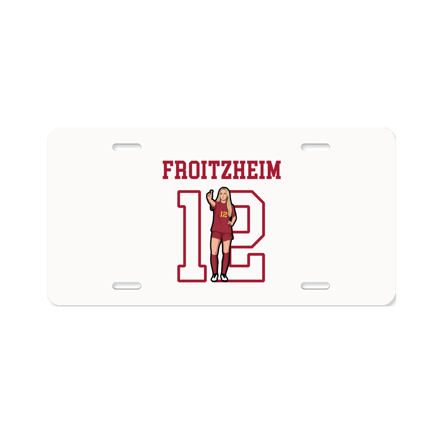 License Plate — Shirsey in Classic