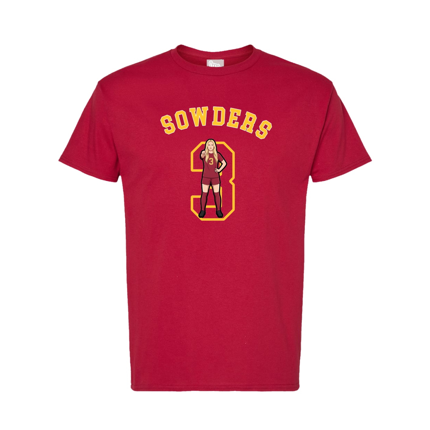 Tee — Shirsey Arch in Crimson