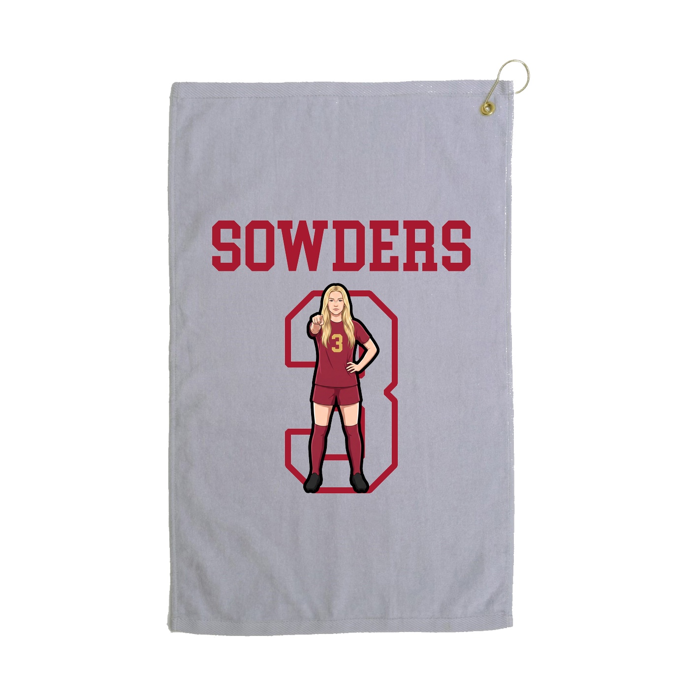 Golf Towel — Shirsey in Grey