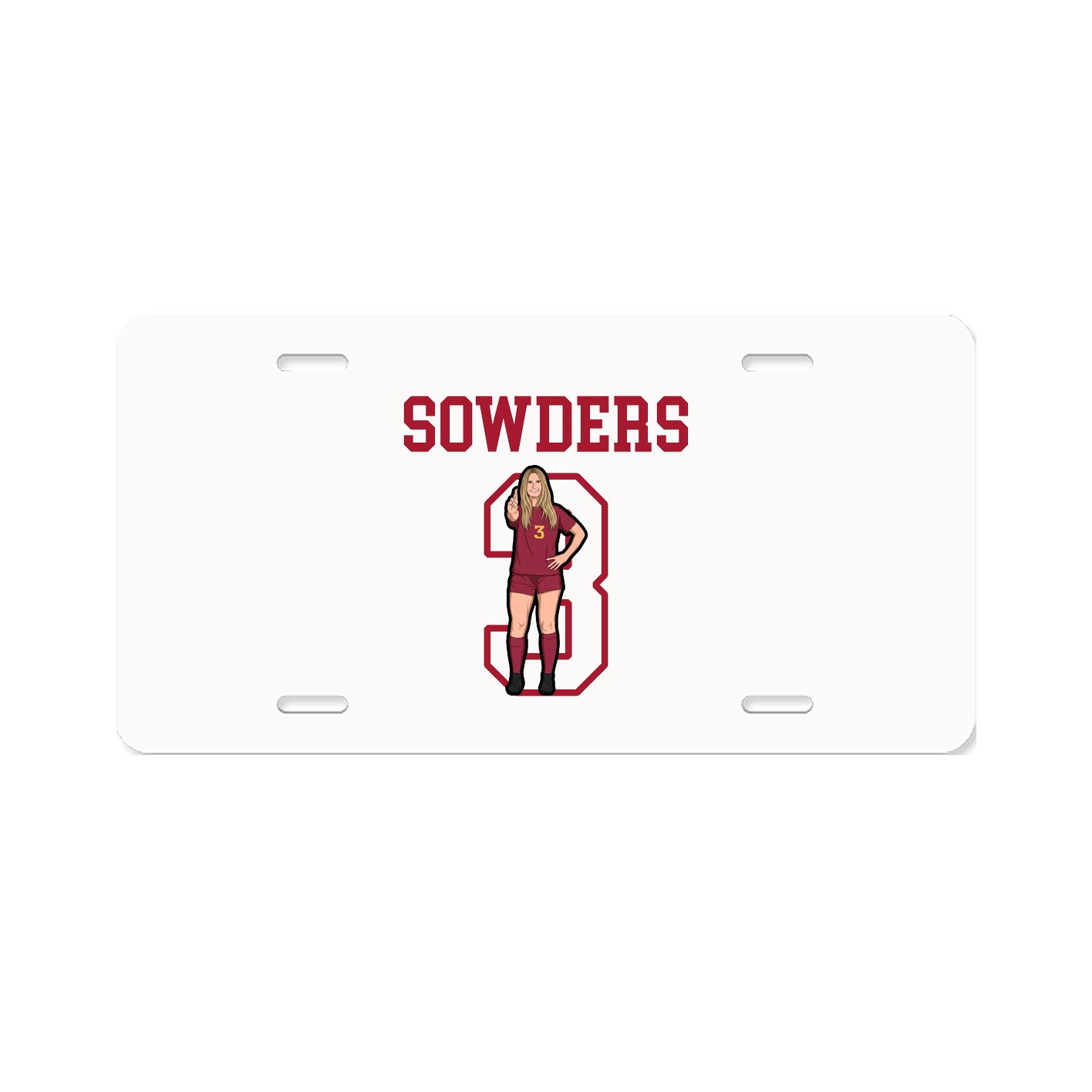 License Plate — Shirsey in Classic