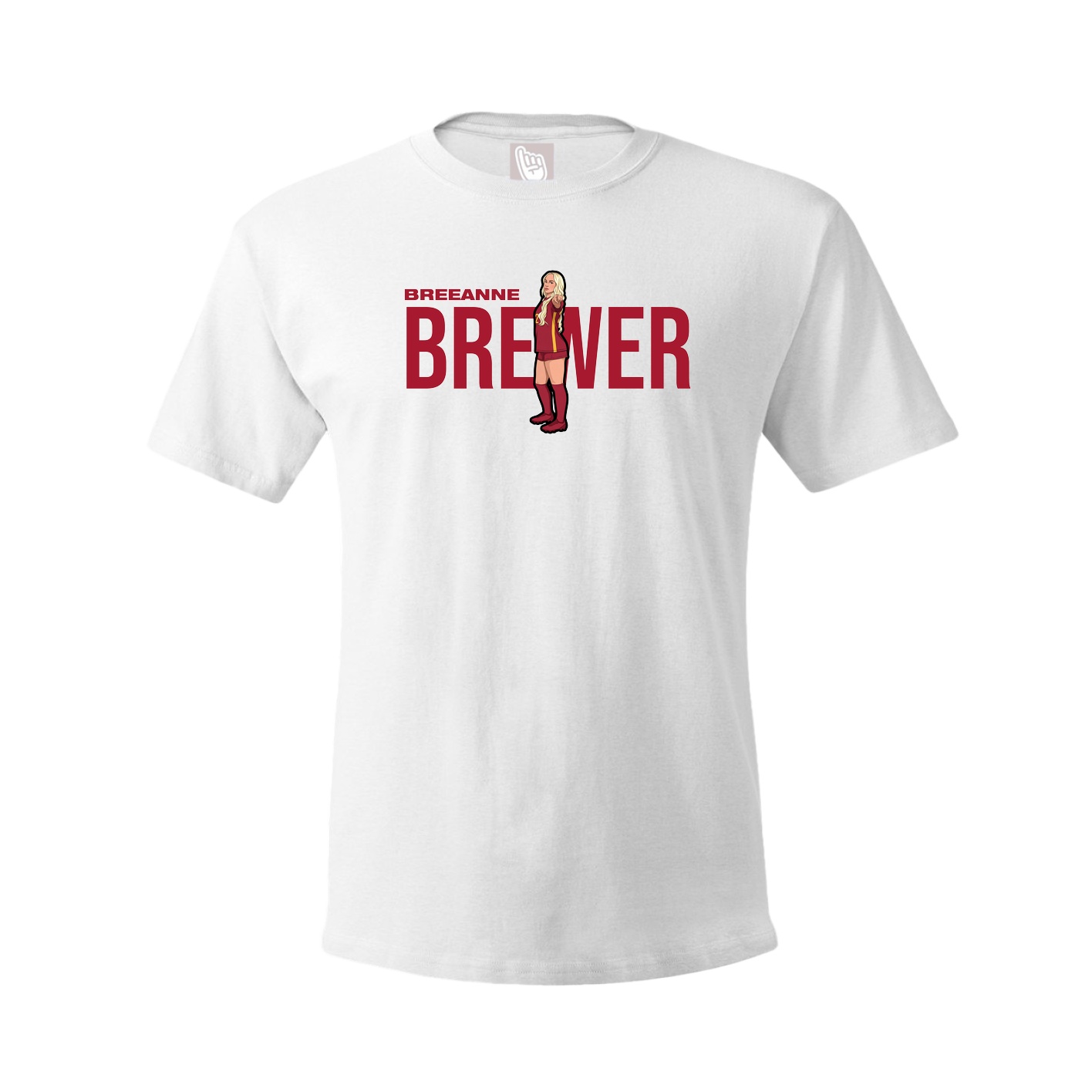 Youth Tee — Player Name in White