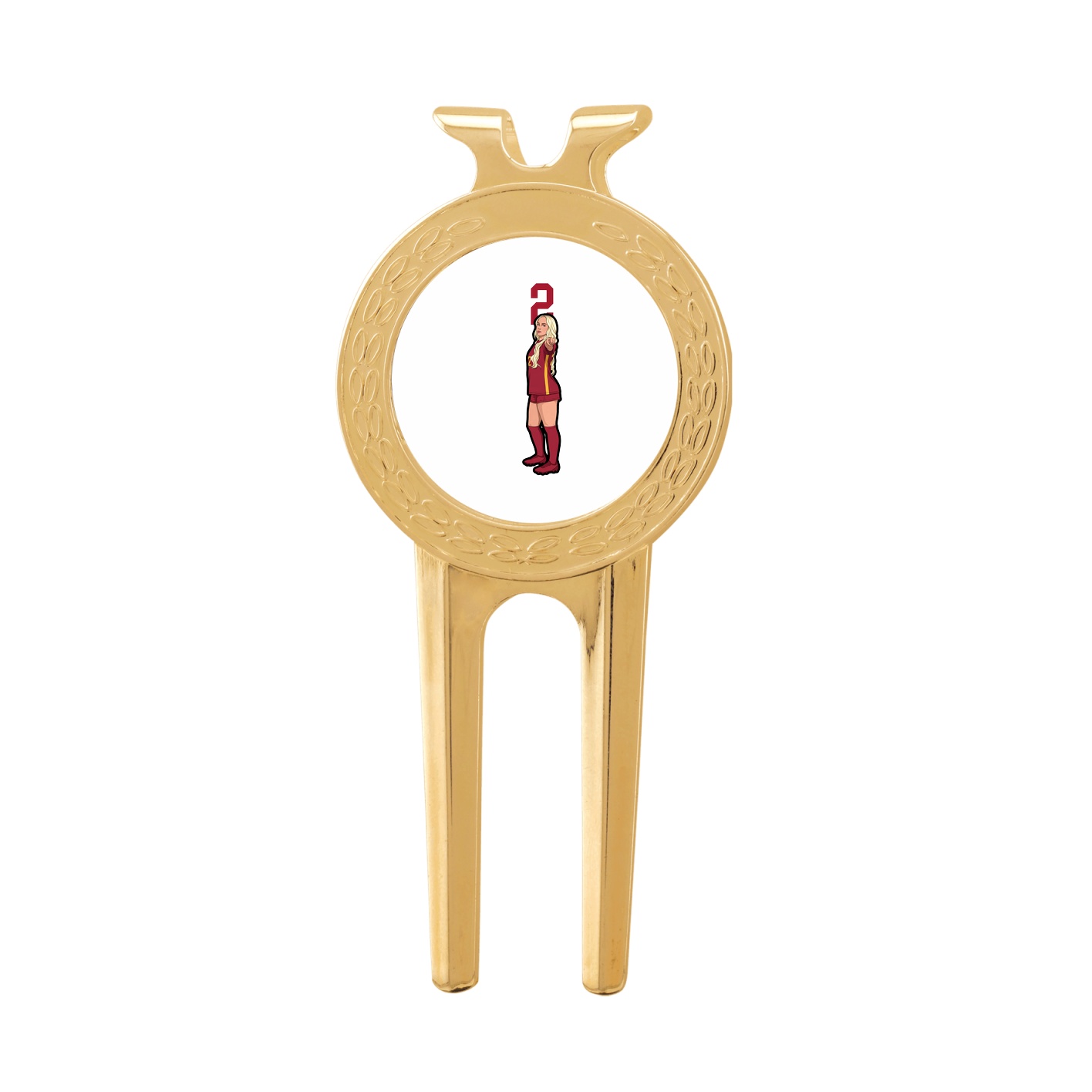 Divot Tool with Ball Marker — Number Top in Classic
