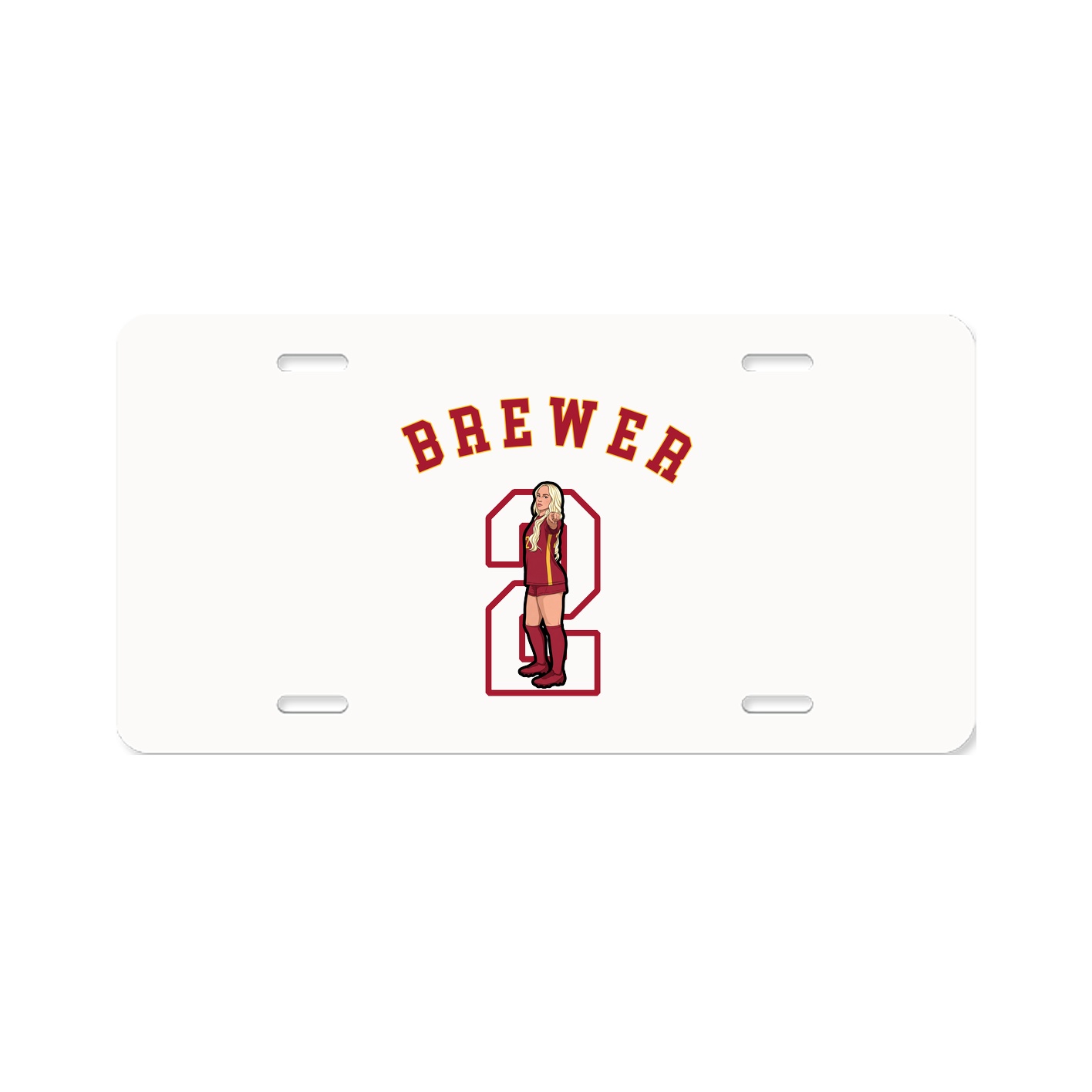 License Plate — Shirsey Arch in Classic
