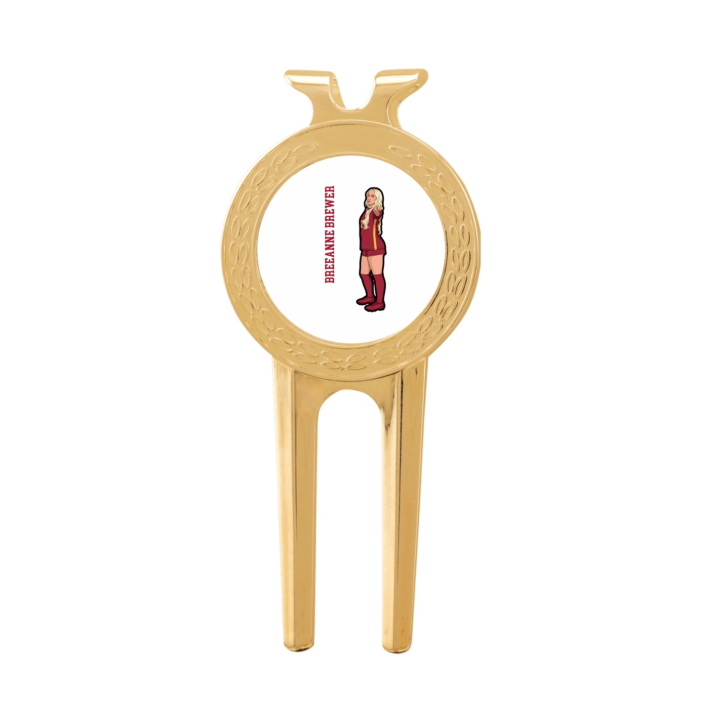 Divot Tool with Ball Marker — Name Vertical in Classic