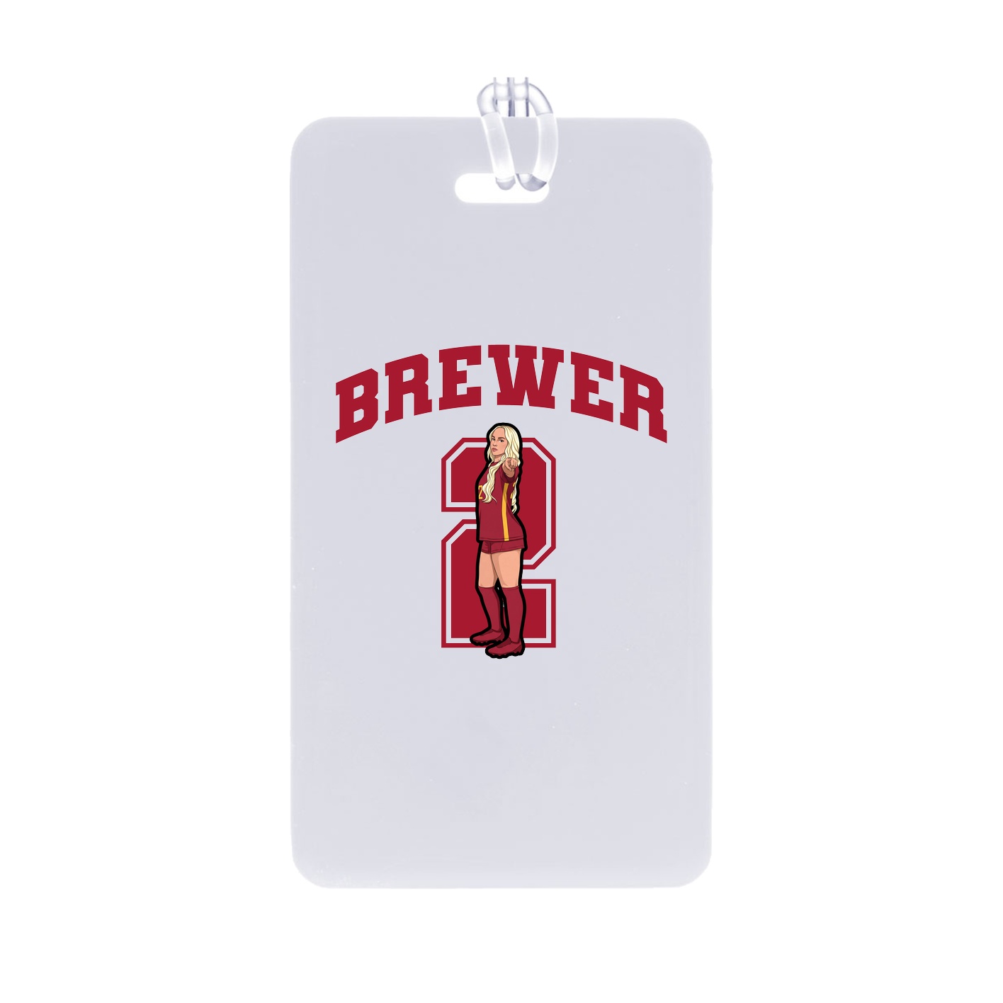 Bag Tag — Number in Classic