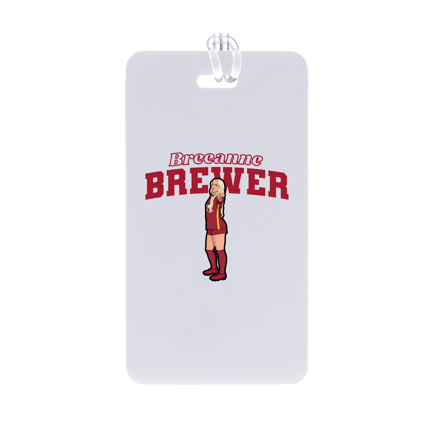 Bag Tag — Name Arch in Classic