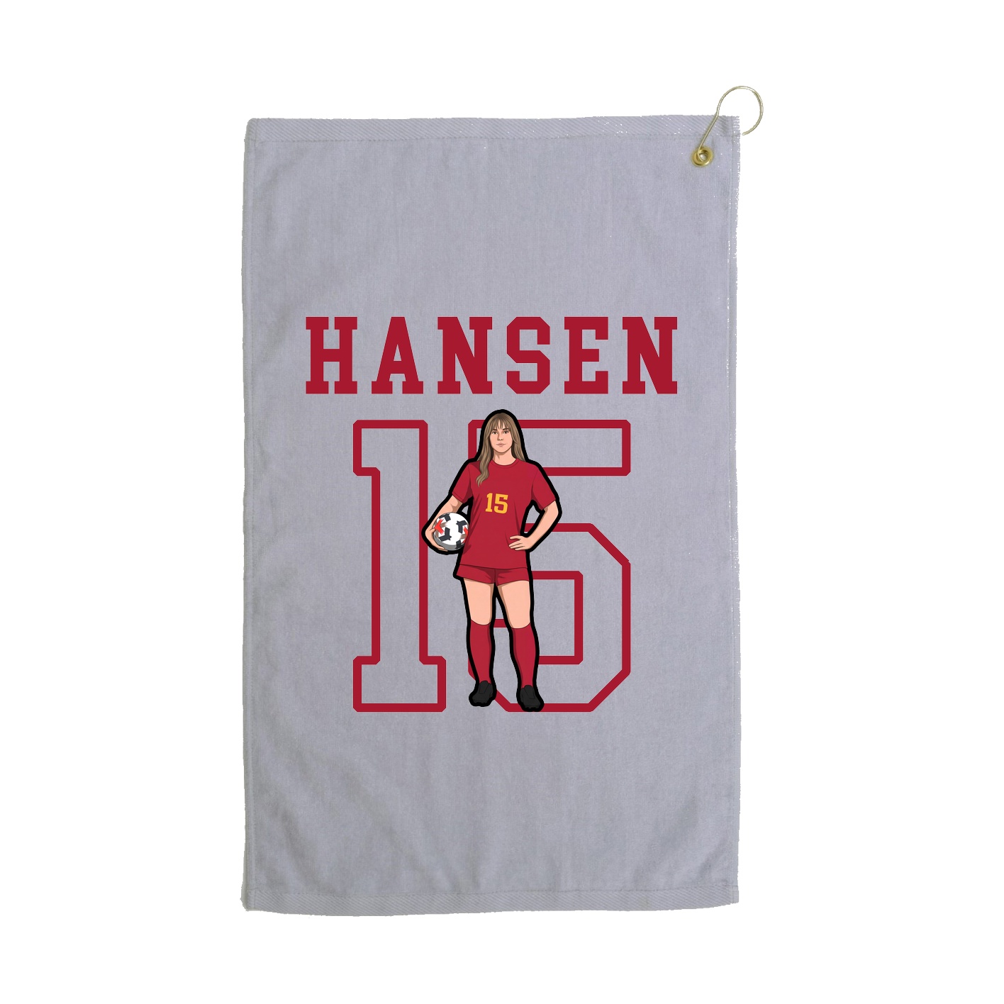 Golf Towel — Shirsey in Grey