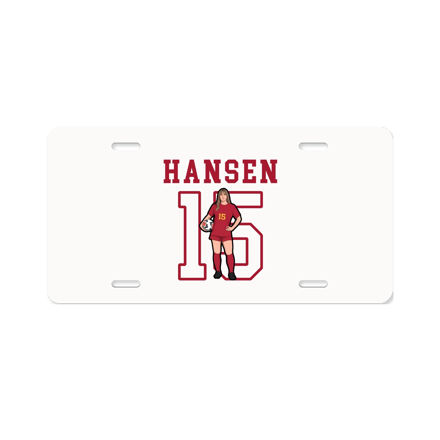 License Plate — Shirsey in Classic