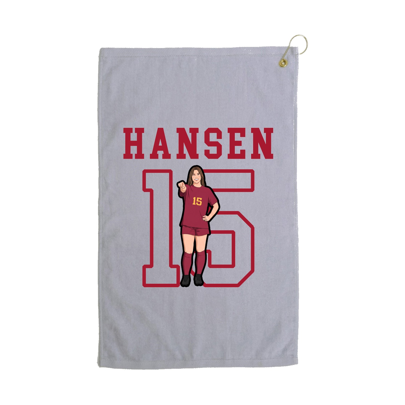 Golf Towel — Shirsey in Grey