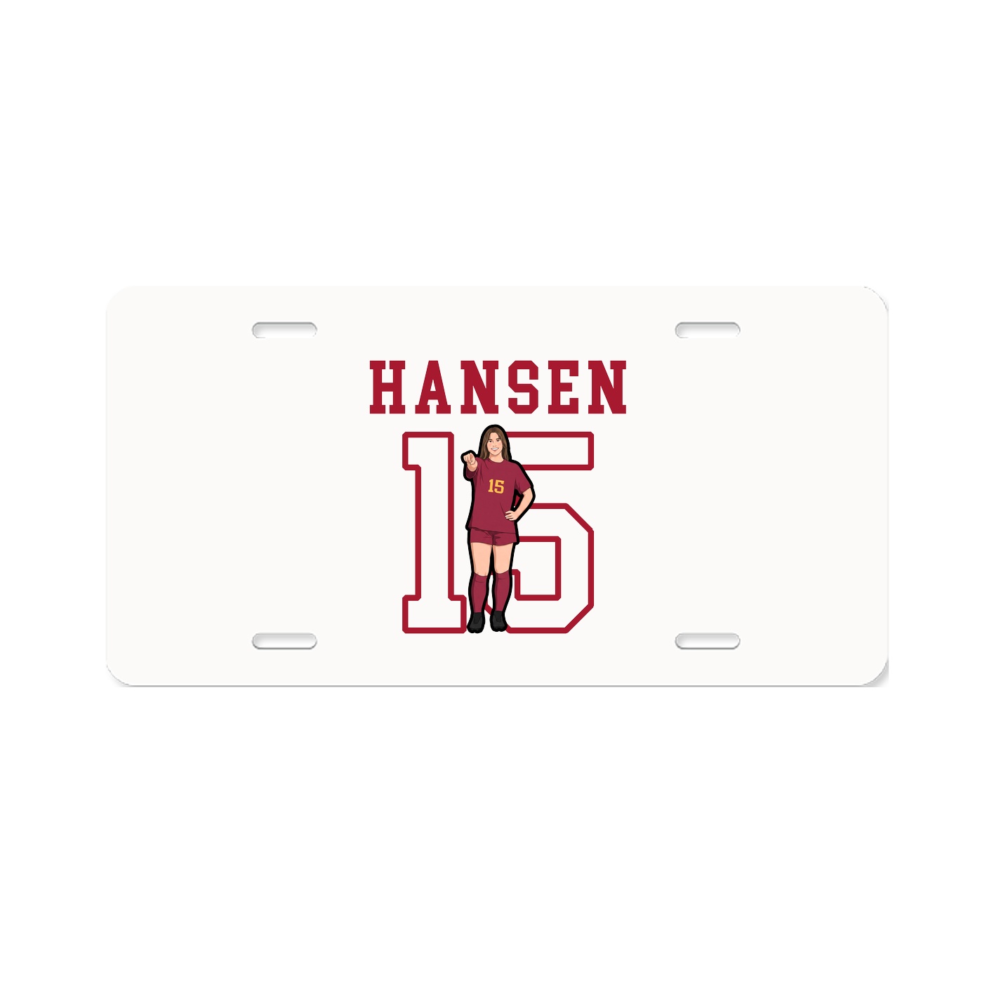 License Plate — Shirsey in Classic