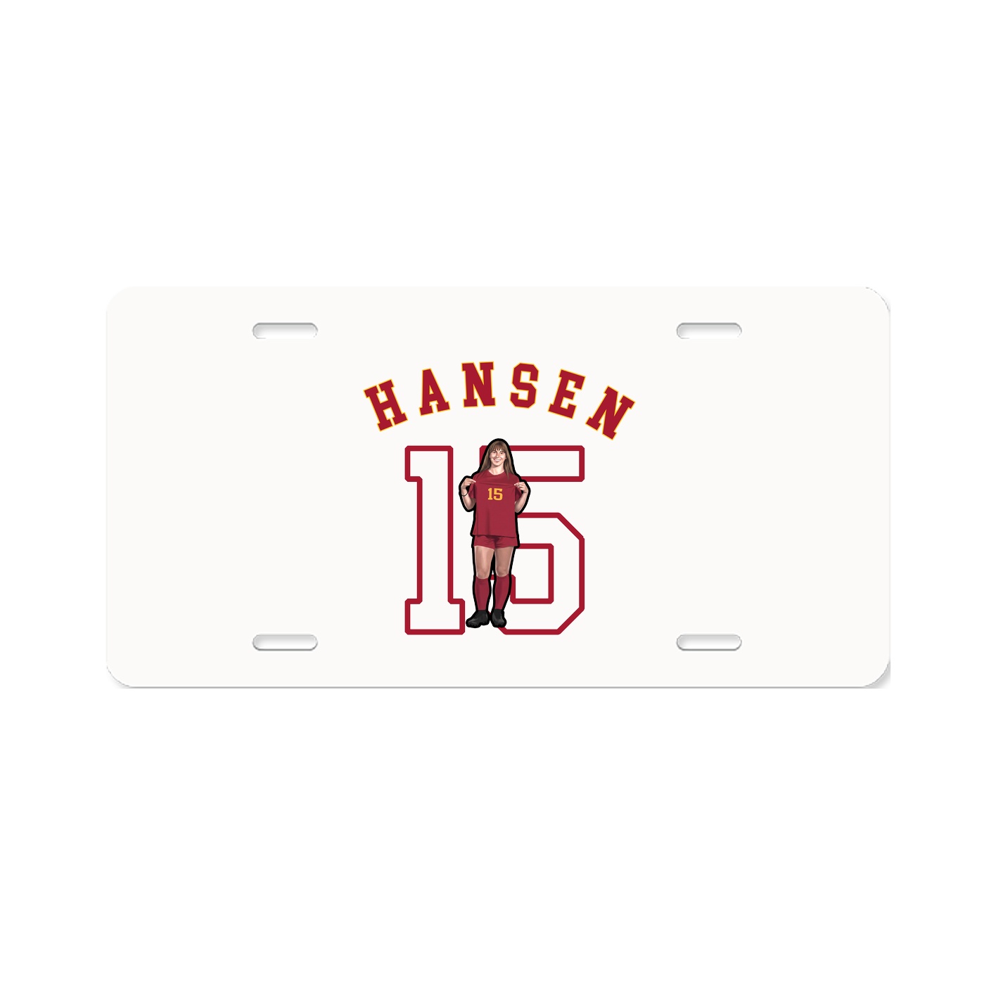 License Plate — Shirsey Arch in Classic