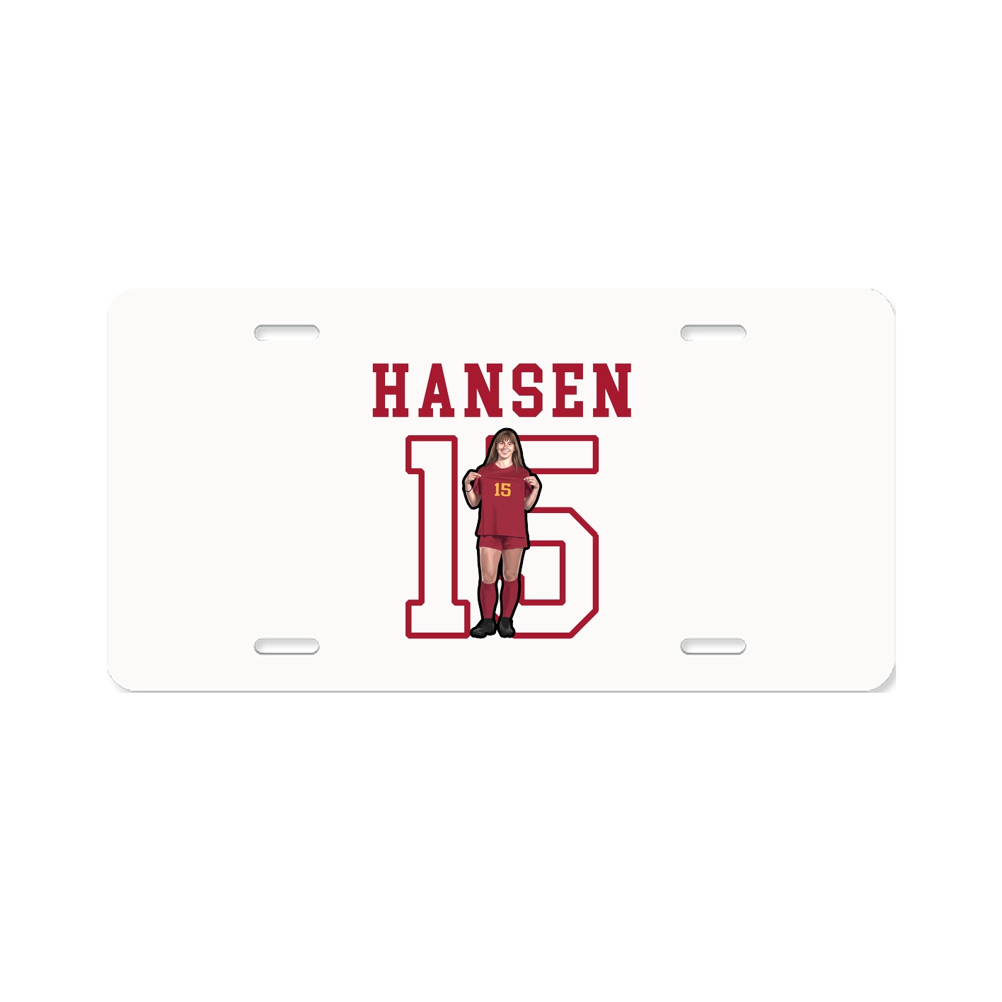 License Plate — Shirsey in Classic
