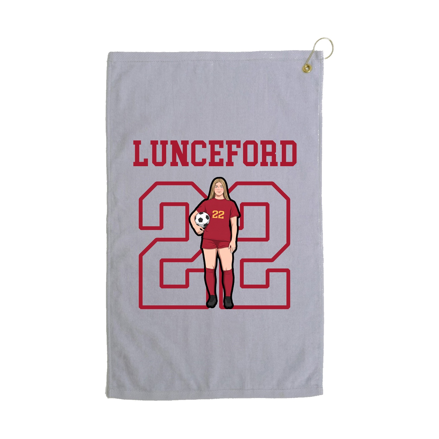 Golf Towel — Shirsey in Grey