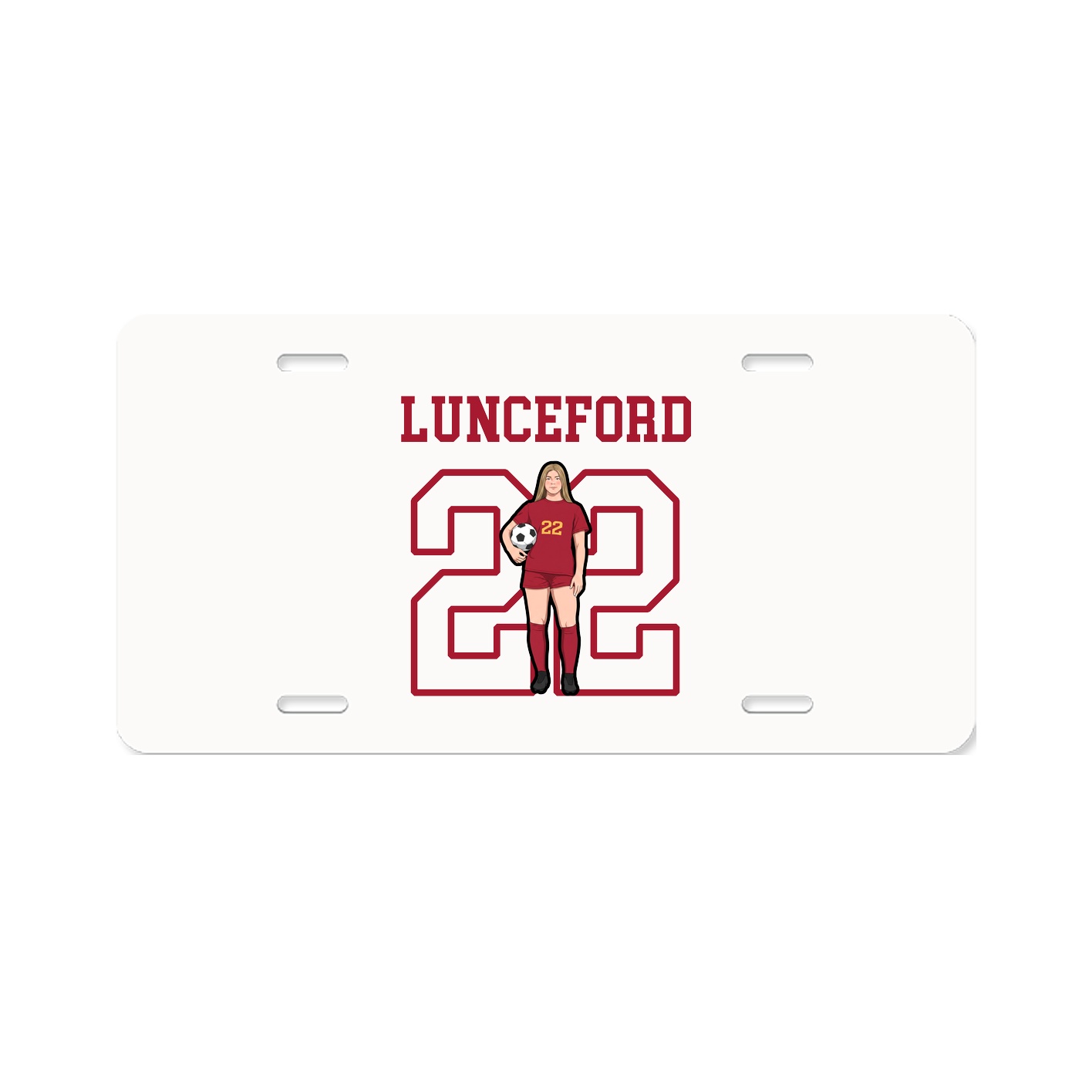 License Plate — Shirsey in Classic