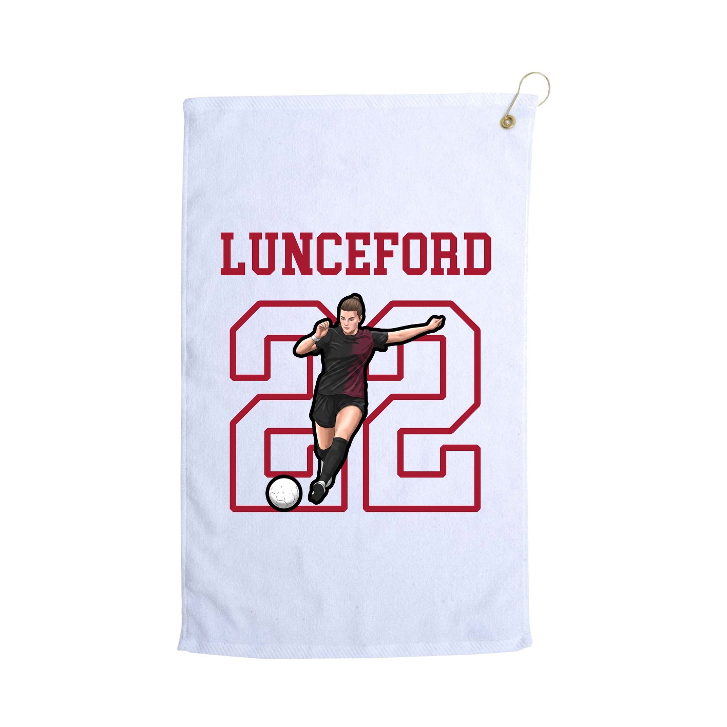Golf Towel — Shirsey in White