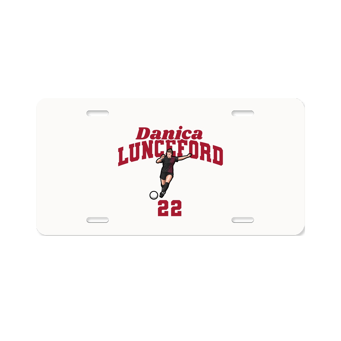 License Plate — Signature Arch in Classic