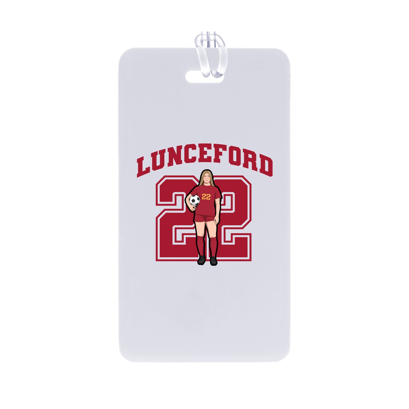 Bag Tag — Number in Classic