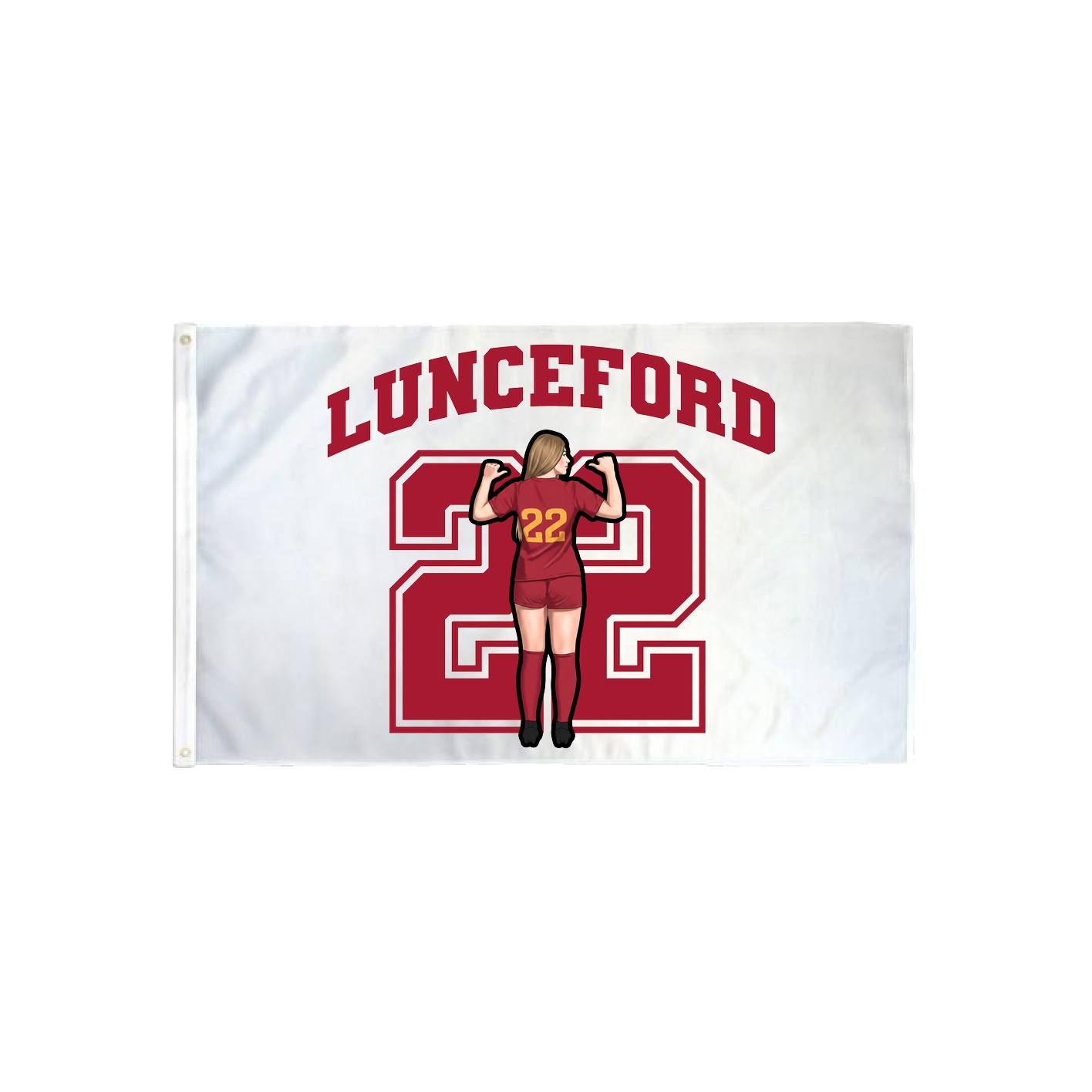 3x5 Flag — Number in Classic