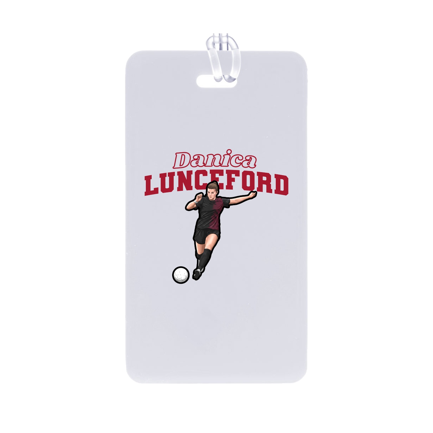 Bag Tag — Name Arch in Classic