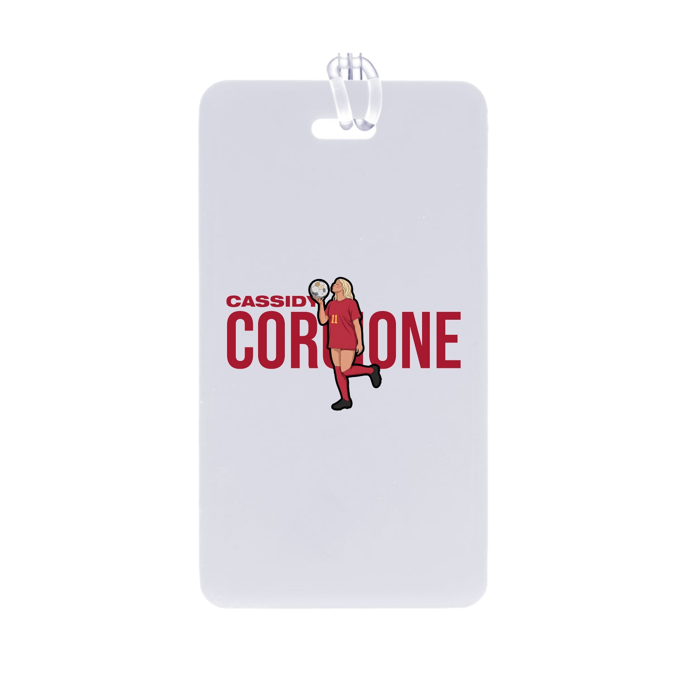 Bag Tag — Player Name in Classic
