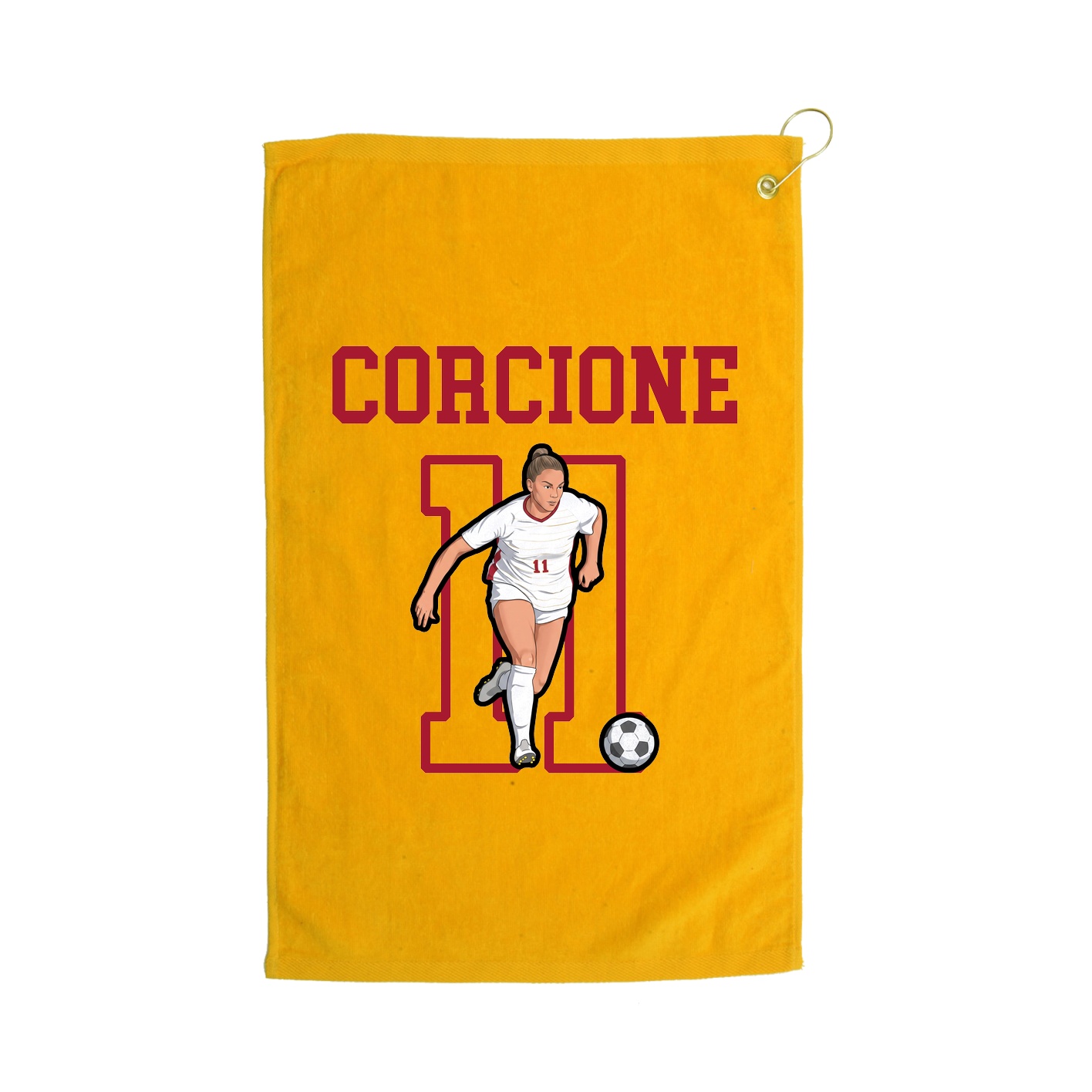 Golf Towel — Shirsey in Gold