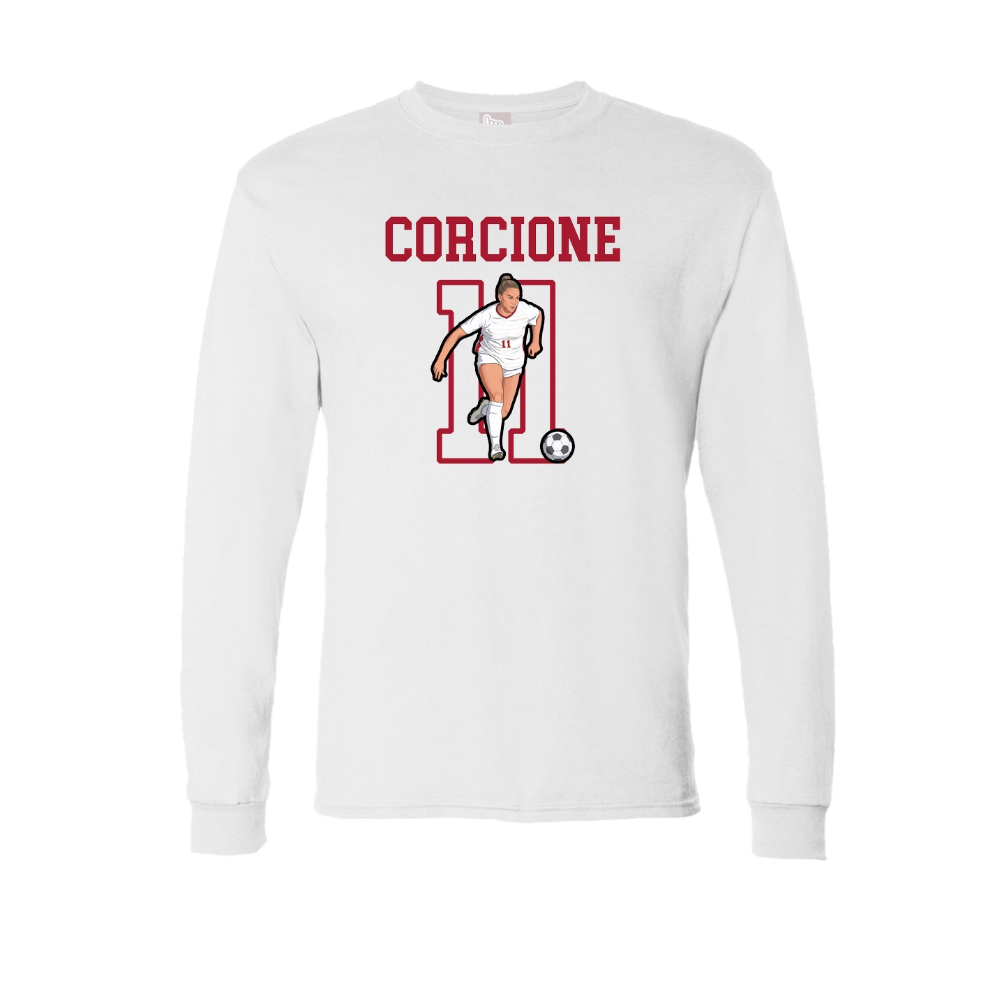 Long Sleeve Tee — Shirsey in White