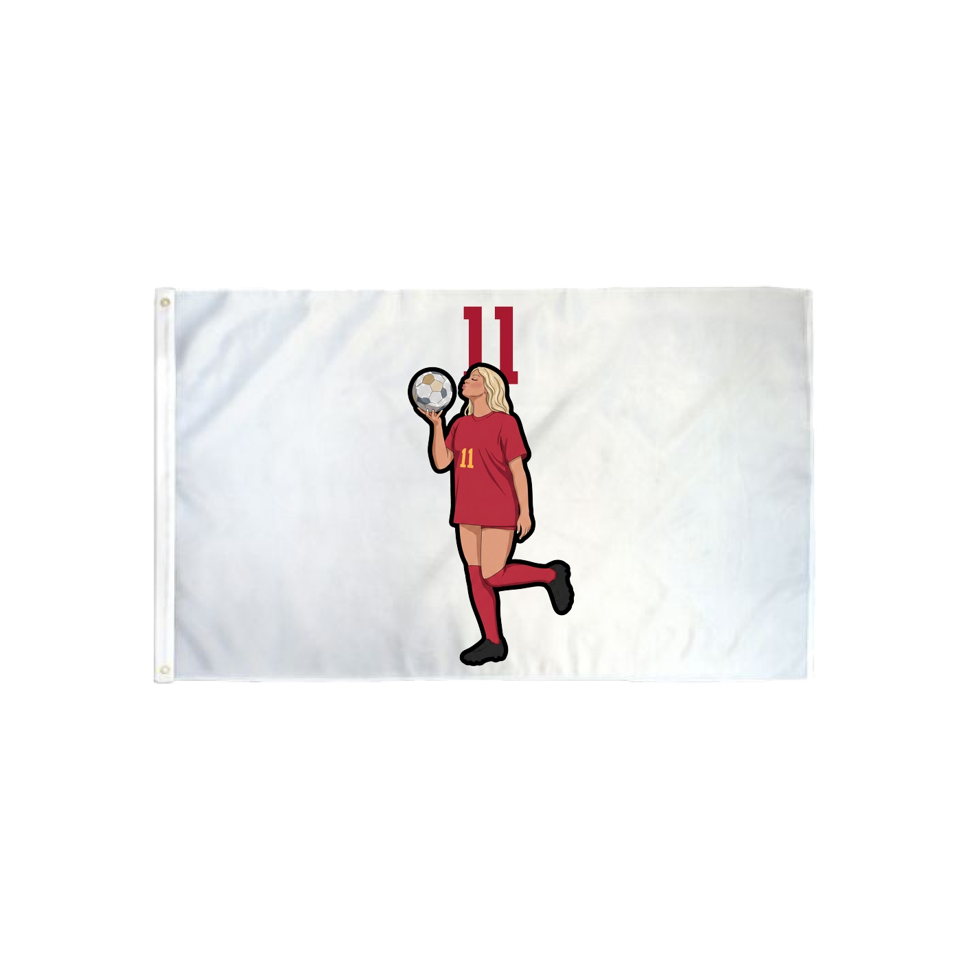 3x5 Flag — Number Top in Classic
