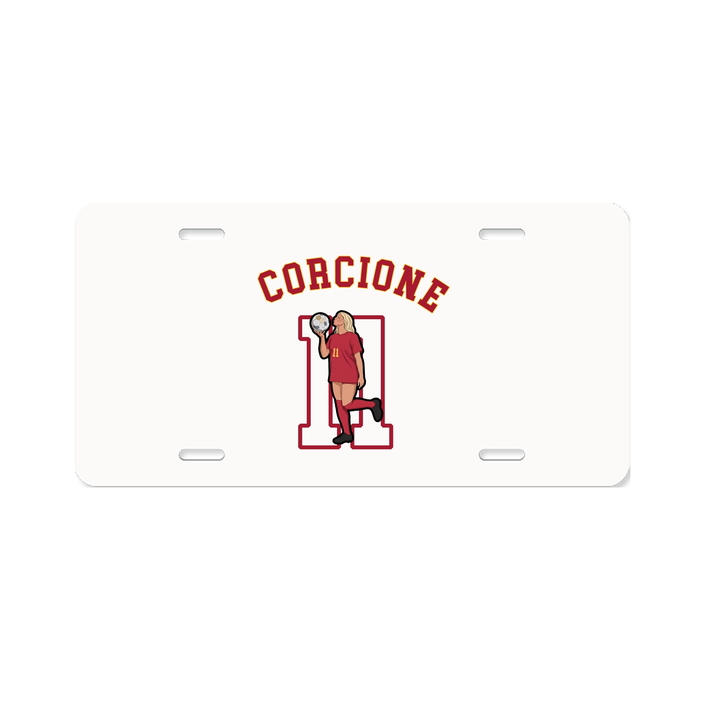 License Plate — Shirsey Arch in Classic