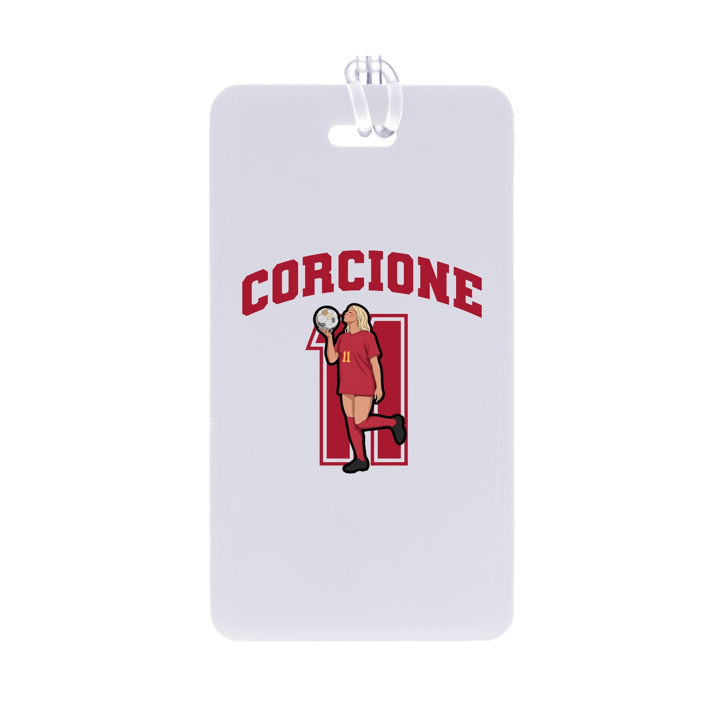 Bag Tag — Number in Classic