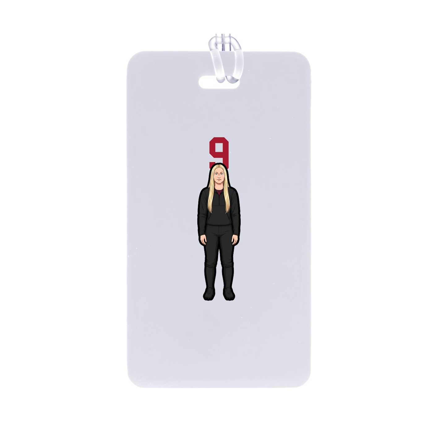 Bag Tag — Number Top in Classic