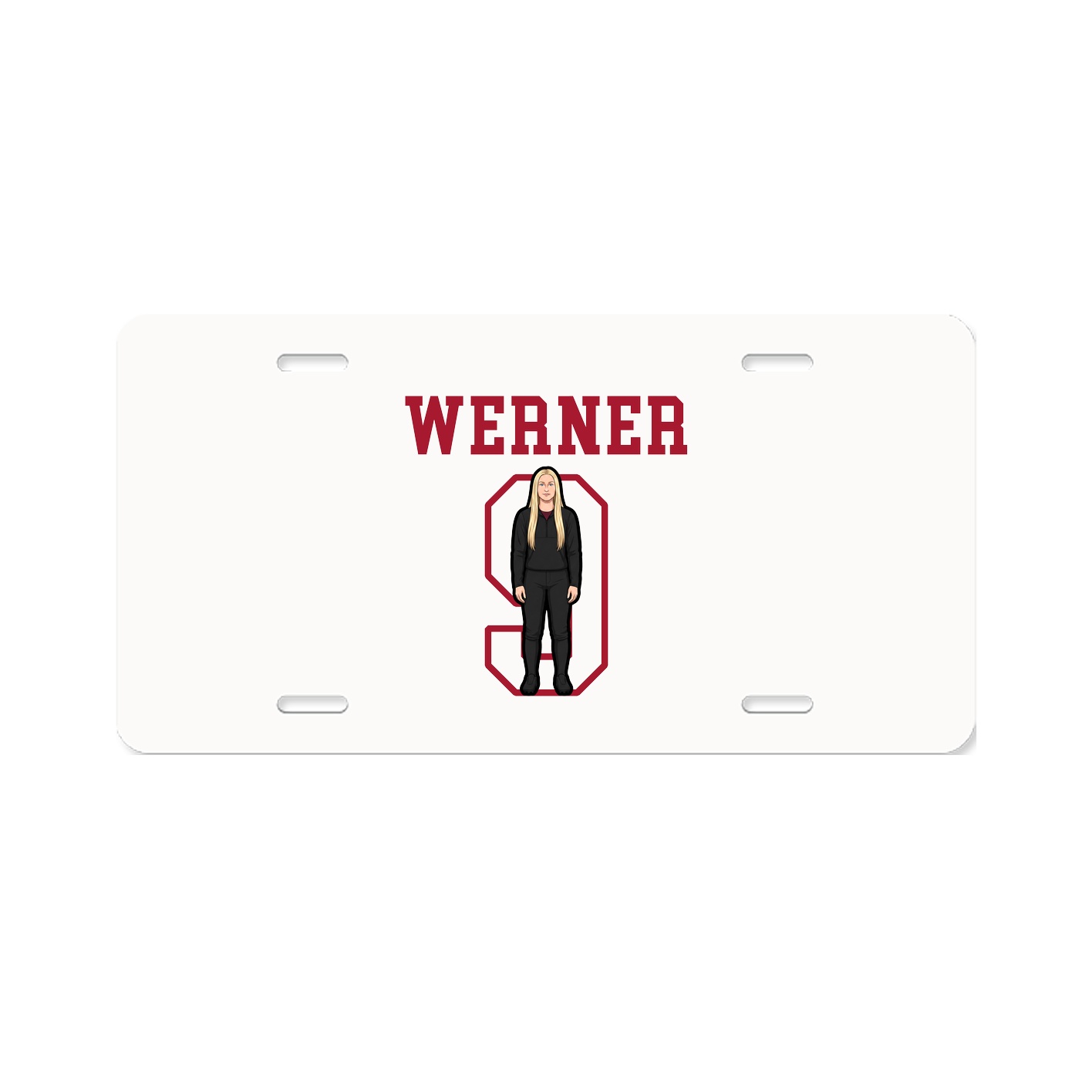 License Plate — Shirsey in Classic