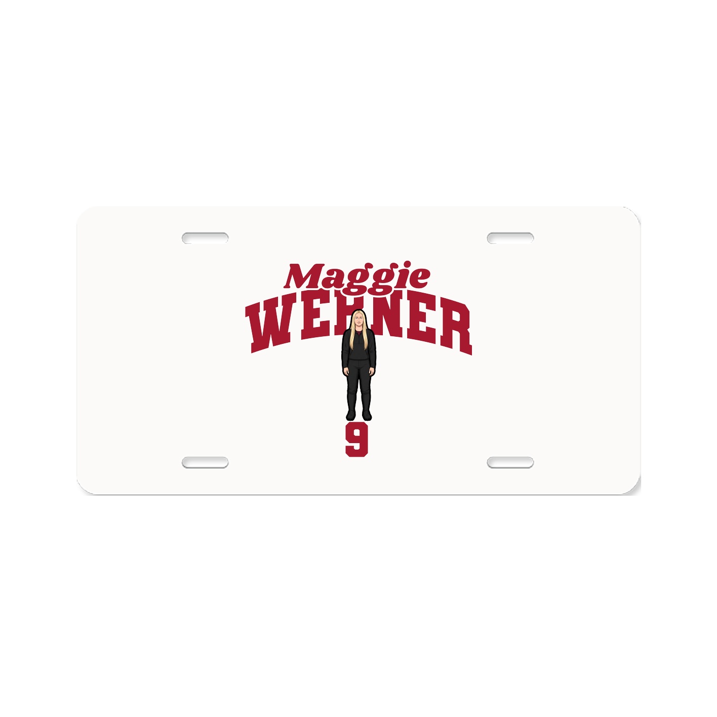 License Plate — Signature Arch in Classic