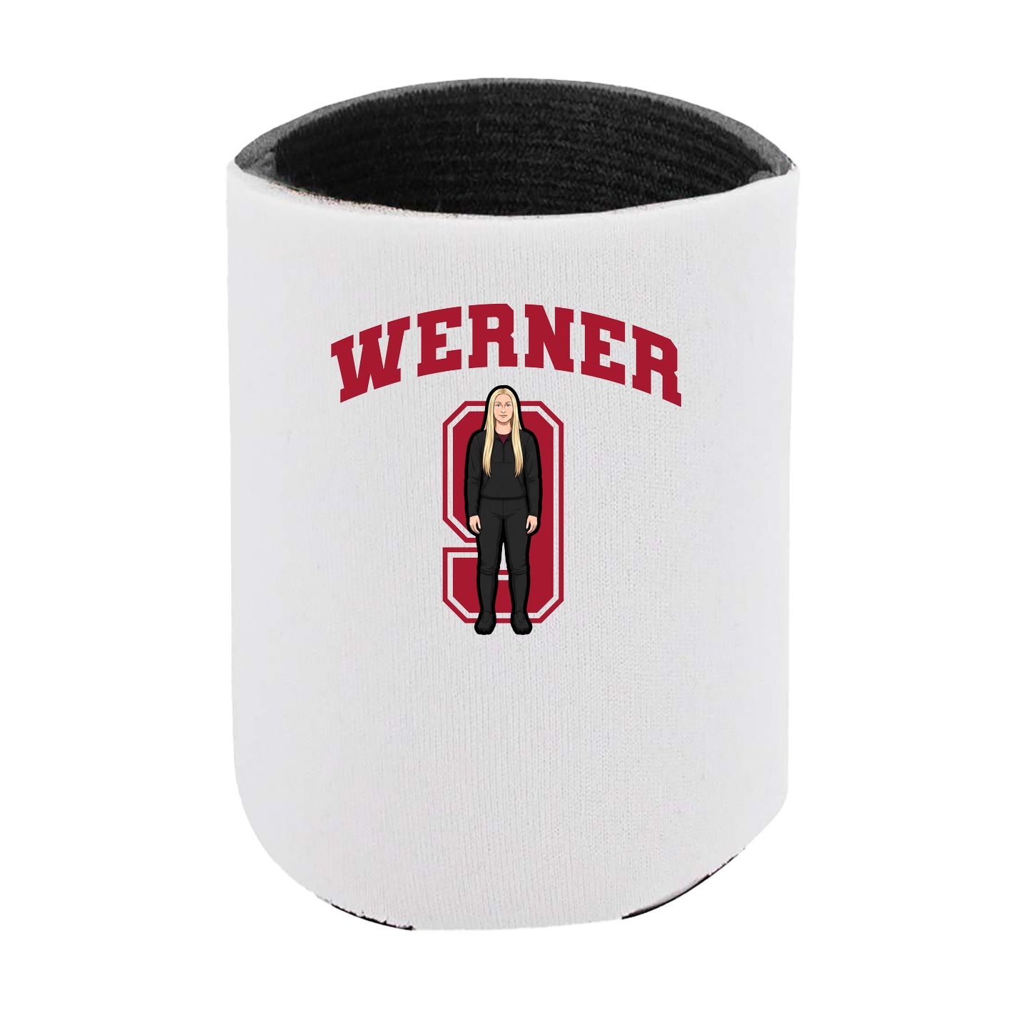 Can Holder — Number in White