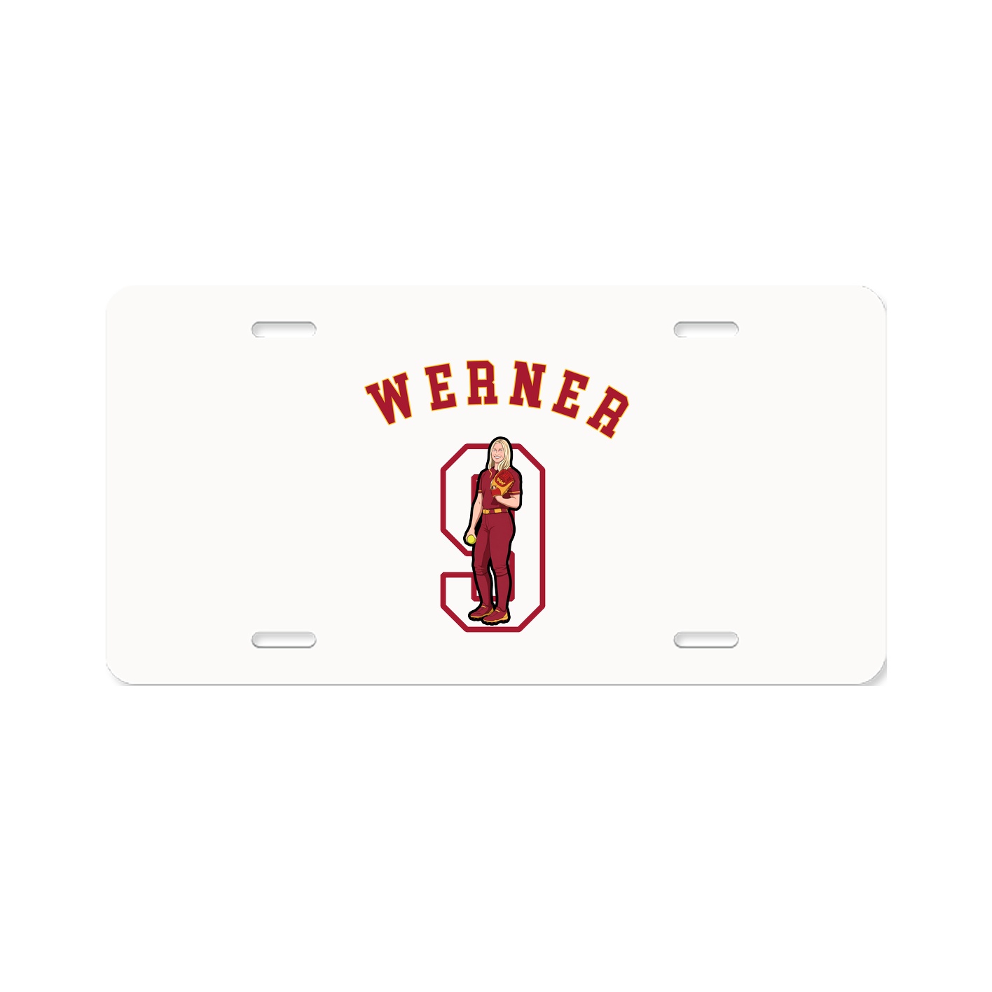 License Plate — Shirsey Arch in Classic