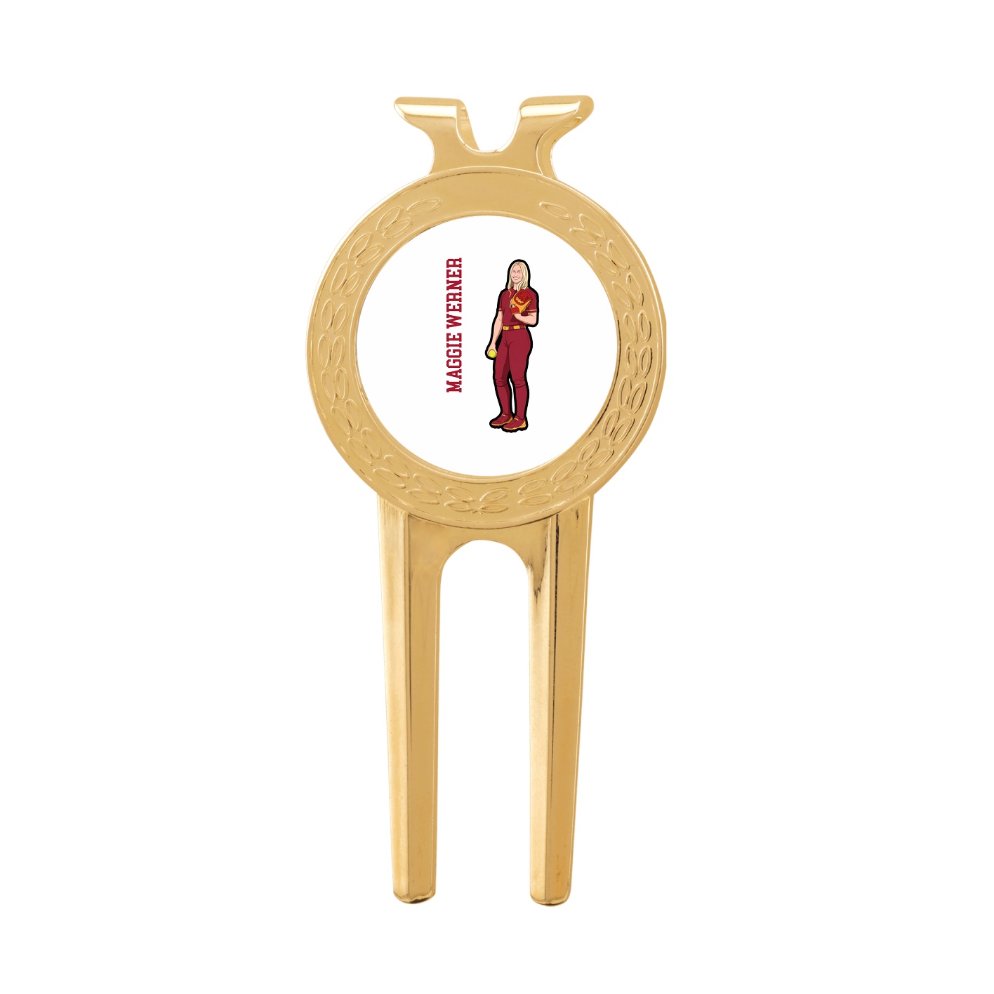 Divot Tool with Ball Marker — Name Vertical in Classic
