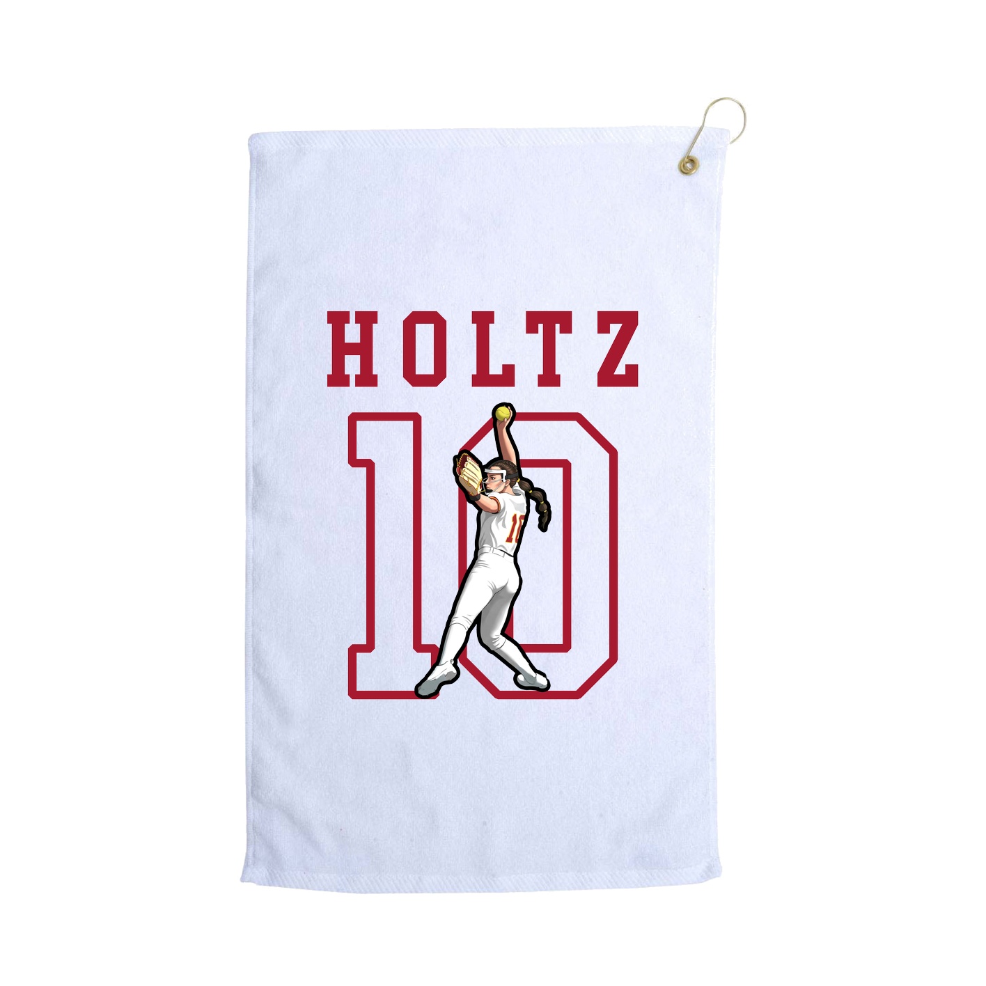 Golf Towel — Shirsey in White