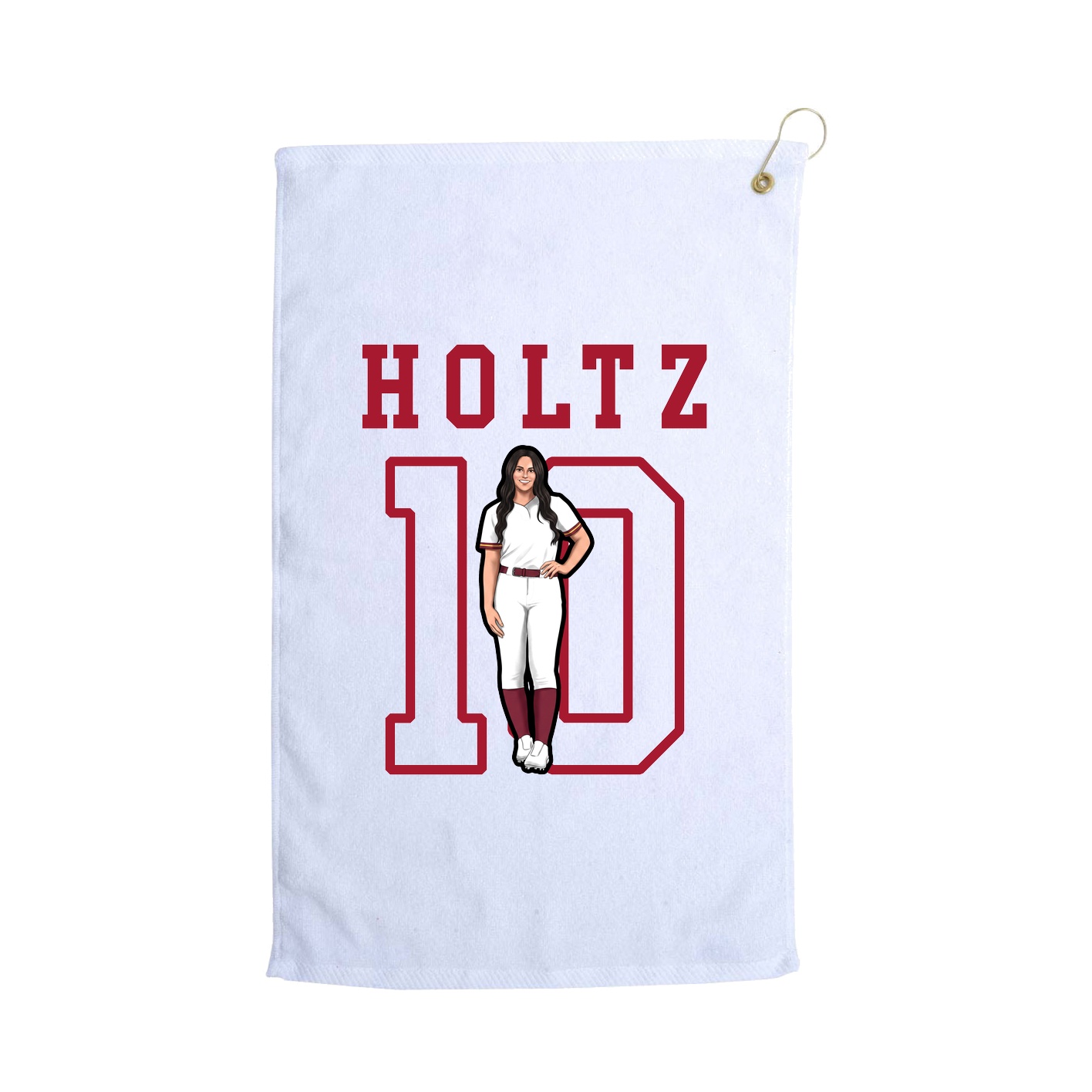 Golf Towel — Shirsey in White
