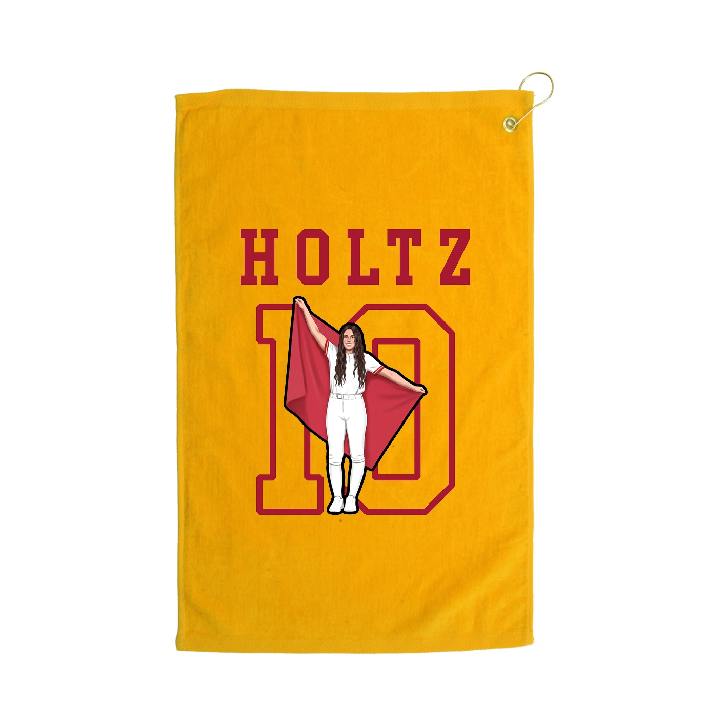 Golf Towel — Shirsey in Gold