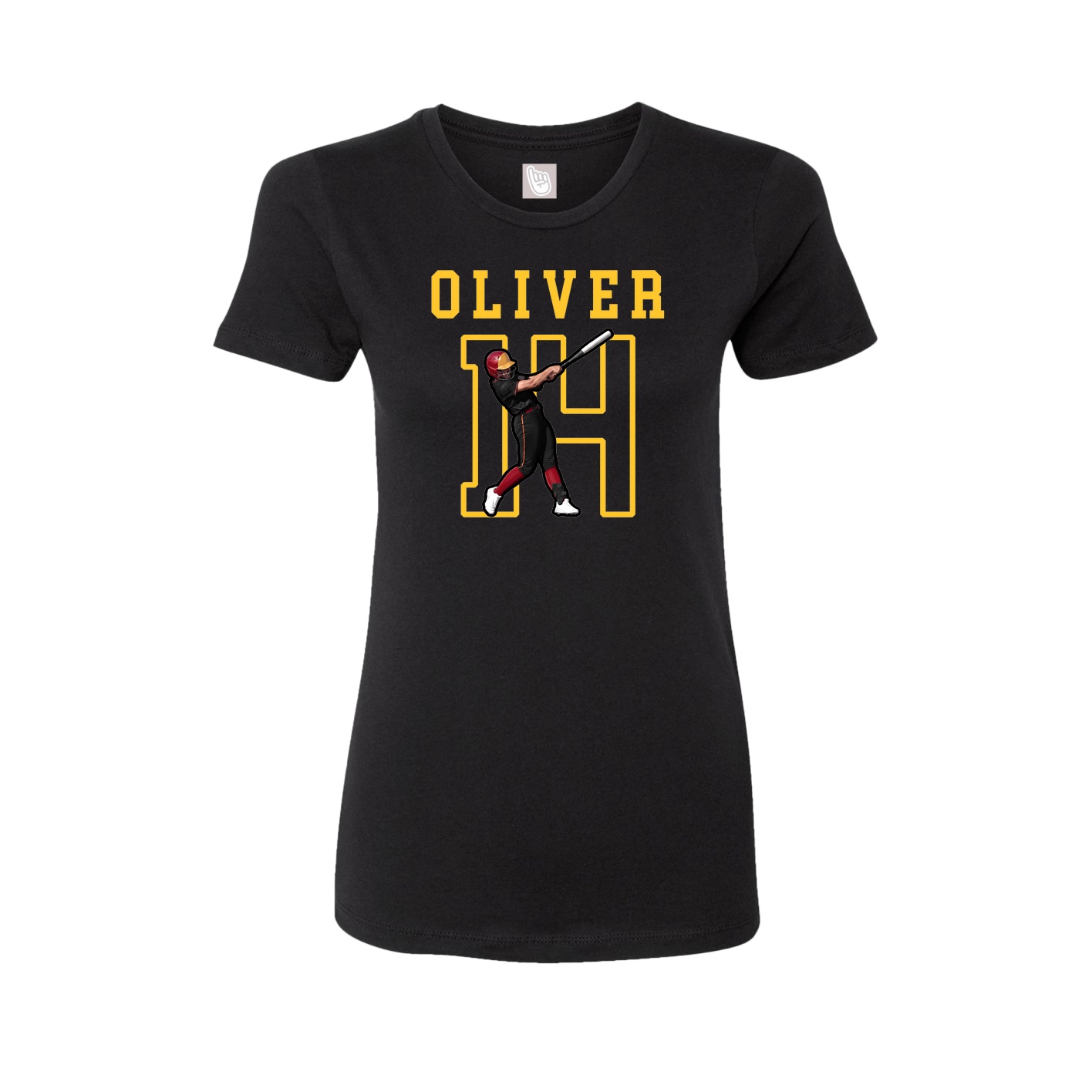 Fitted Women's Tee — Shirsey in Black