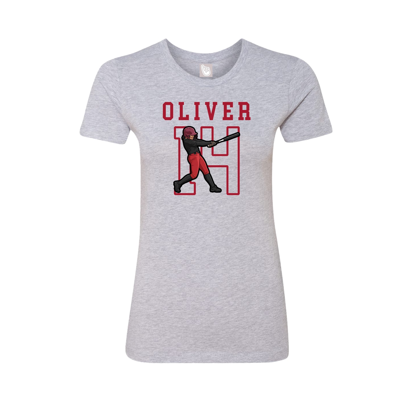 Fitted Women's Tee — Shirsey in Grey