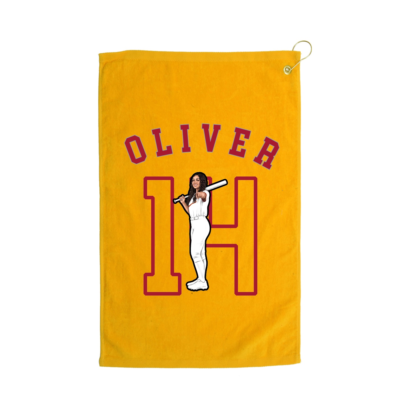 Golf Towel — Shirsey Arch in Gold
