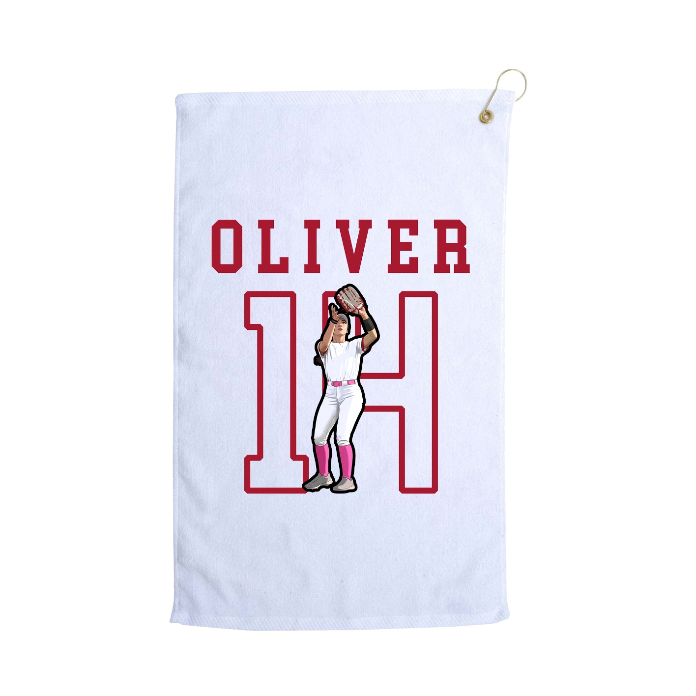 Golf Towel — Shirsey in White