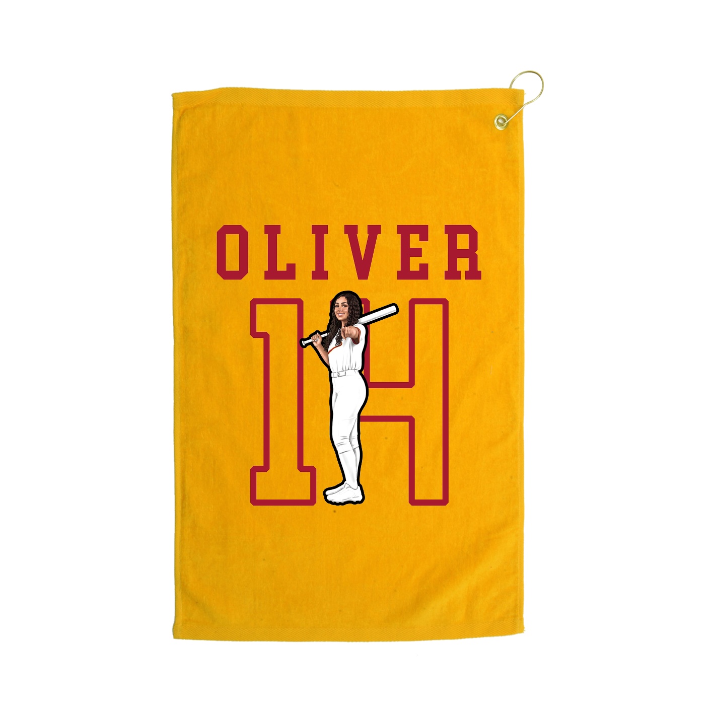 Golf Towel — Shirsey in Gold
