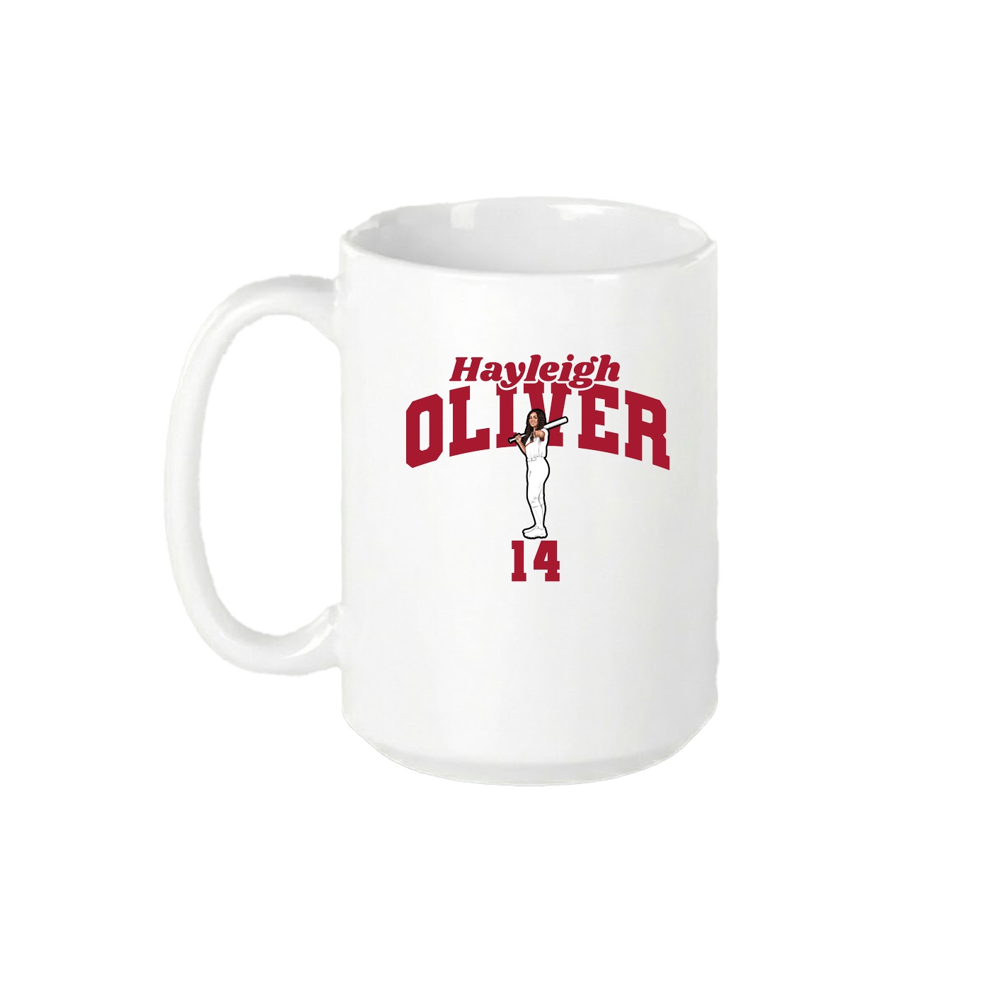 15oz Coffee Mug — Signature Arch in White