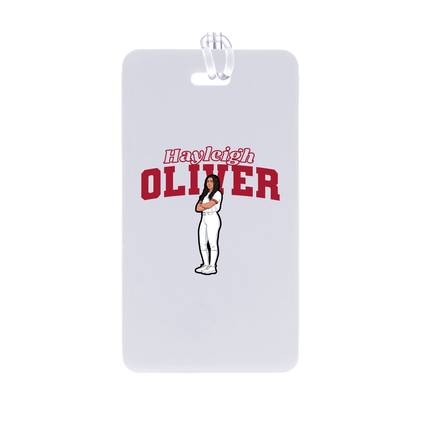 Bag Tag — Name Arch in Classic