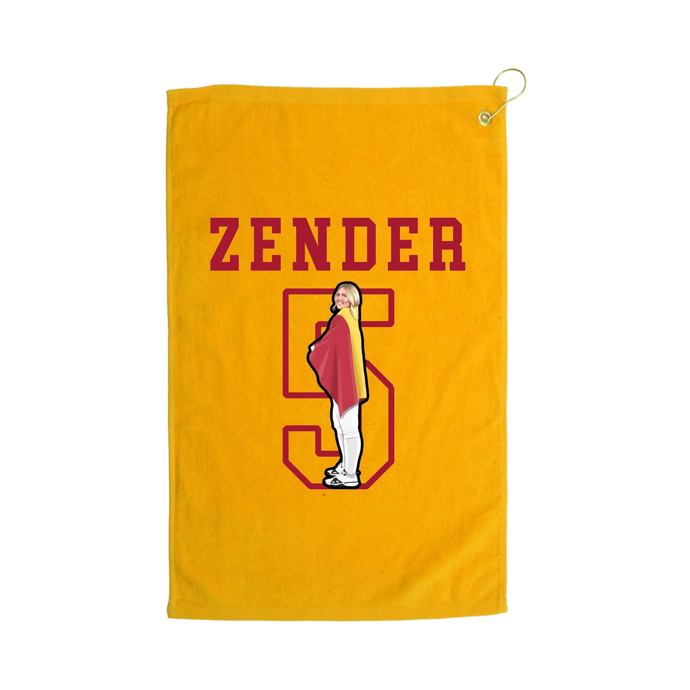 Golf Towel — Shirsey in Gold