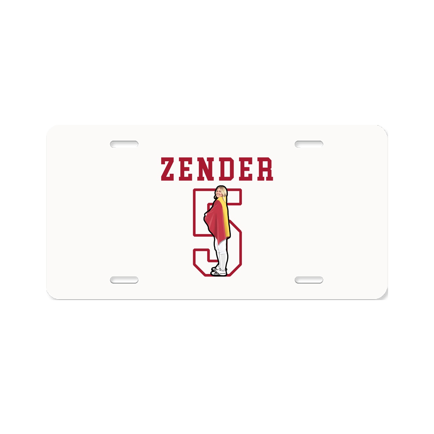 License Plate — Shirsey in Classic