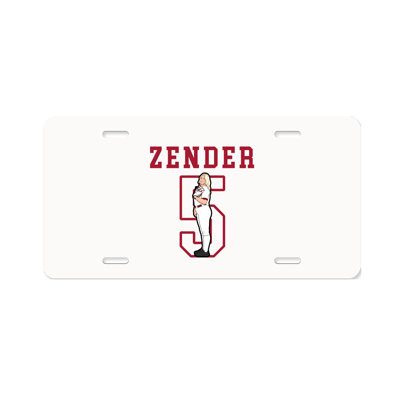 License Plate — Shirsey in Classic