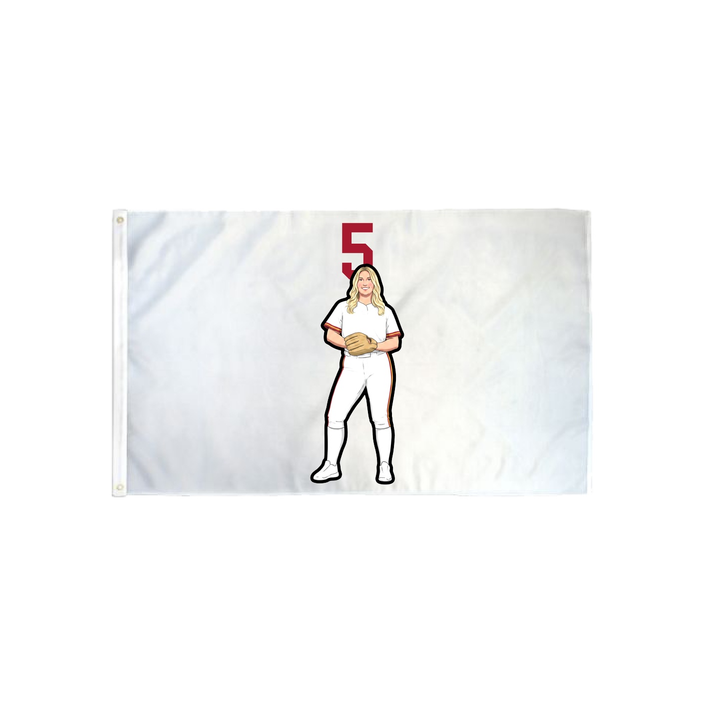 3x5 Flag — Number Top in Classic